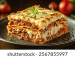 Delicious Homemade Lasagna, Classic Italian Cuisine