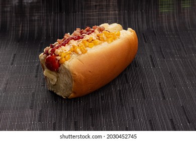 Siméo Hotdog color rojo 