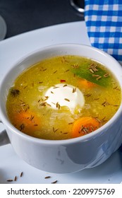 Delicious Old Polish Caraway Soup With Cream