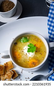 Delicious Old Polish Caraway Soup With Cream