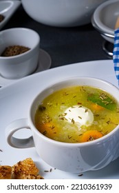 Delicious Old Polish Caraway Soup With Cream