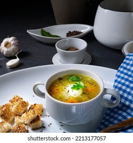 Delicious Old Polish Caraway Soup With Cream