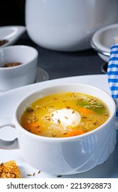 Delicious Old Polish Caraway Soup With Cream