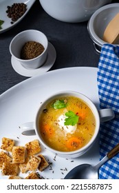 Delicious Old Polish Caraway Soup With Cream