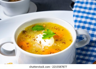 Delicious Old Polish Caraway Soup With Cream