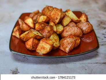 Delicious Red Diced Red Potatoes Cooked In Air Fryer 