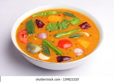 Delicious Sambar -A South Indian Curry Dish