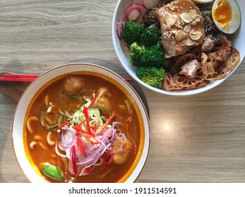 Delicious South East Asian Food Laksa