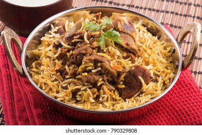 Delicious And Spicy Mutton Biryani