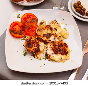 Delicious Stuffed Scallops With Tomatoes