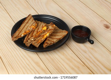 Delicious Tofu Masala Or Tofu Tikka Sandwich, Paneer Tandoor  Grilled
 Sandwich