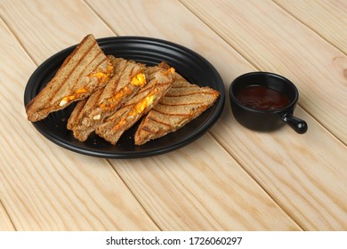 Delicious Tofu Masala Or Tofu Tikka Sandwich, Paneer Tandoor  Grilled
 Sandwich