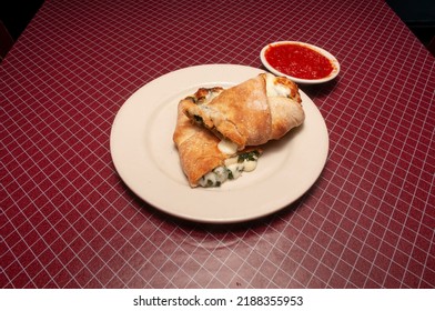 Delicious Traditional Italian Dish Known Spinach Stock Photo 2188355953