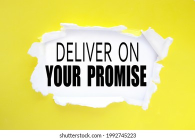 Deliver On Promise Images Stock Photos Vectors Shutterstock