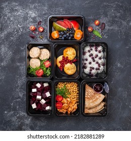 Delivery Healthy Food Takeaway Restaurants Daily Stock Photo 2182881289 ...