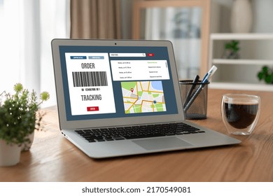 Delivery tracking system for e-commerce and modish online business to timely goods transportation and delivery