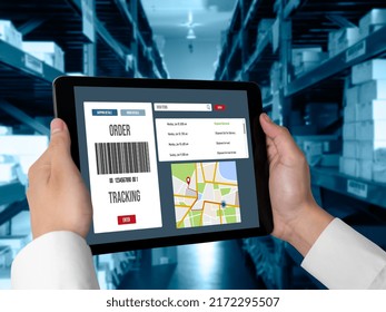 Delivery tracking system for e-commerce and modish online business to timely goods transportation and delivery