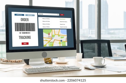Delivery tracking system for e-commerce and modish online business to timely goods transportation and delivery