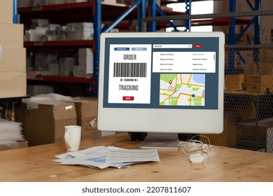 Delivery tracking system for e-commerce and modish online business to timely goods transportation and delivery