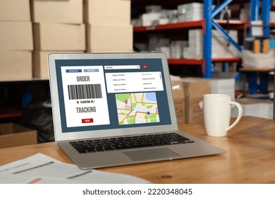 Delivery tracking system for e-commerce and modish online business to timely goods transportation and delivery