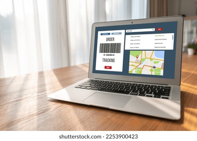 Delivery tracking system for e-commerce and modish online business to timely goods transportation and delivery