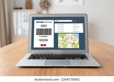 Delivery tracking system for e-commerce and modish online business to timely goods transportation and delivery