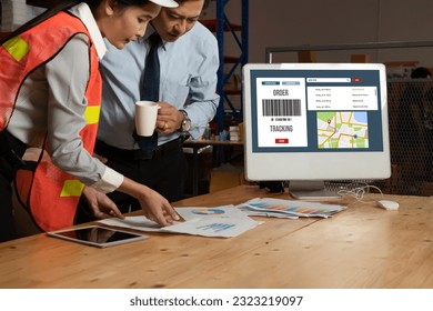 Delivery tracking system for e-commerce and modish online business to timely goods transportation and delivery