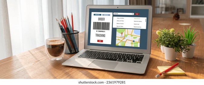 Delivery tracking system for e-commerce and modish online business to timely goods transportation and delivery