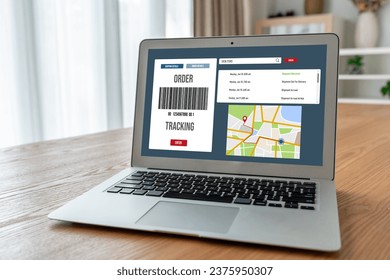 Delivery tracking system for e-commerce and modish online business to timely goods transportation and delivery
