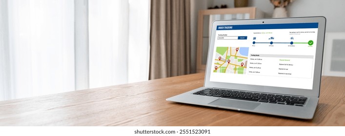 Delivery tracking system for e-commerce and modish online business to timely goods transportation and delivery