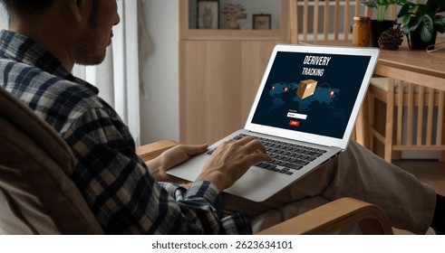 Delivery tracking system for e-commerce and modish online business to timely goods transportation and delivery