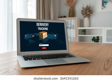 Delivery tracking system for e-commerce and modish online business to timely goods transportation and delivery