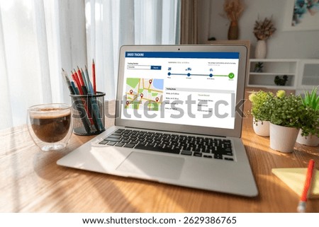 Delivery tracking system for e-commerce and modish online business to timely goods transportation and delivery