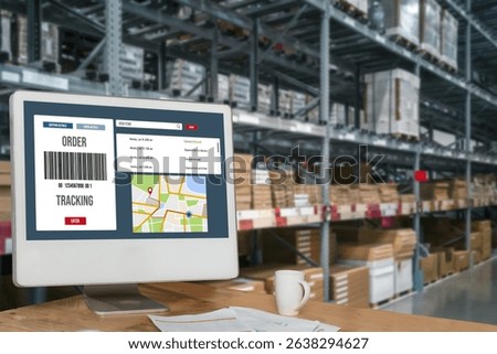 Delivery tracking system for e-commerce and modish online business to timely goods transportation and delivery