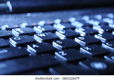 Dell Keyboard Keys In Blur