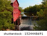 Dells Mill, currently ran by the Amish in Wisconsin. Historic Landmark. 