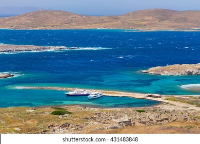 Delos Island Near Mykonos, Greece
