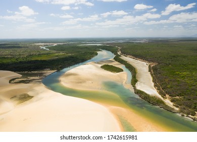 Delta of the Parnaíba. Route of emotions in the northeast of Brazil - Shutterstock ID 1742615981