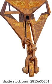 Delta type anchor for work barge or big ship anchor job or mooring
