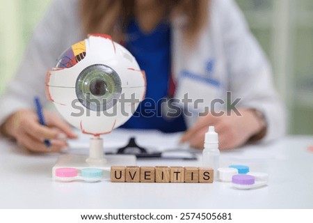 Delve deep into uveitis using various medical tools and insights from a comprehensive study on eye health and treatment
