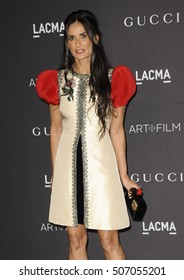 Demi Moore At The 2016 LACMA Art+Film Gala Held At The LACMA In Los Angeles, USA On October 29, 2016.