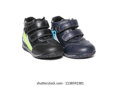 Demi Season Kids Shoe On White Stock Photo (Edit Now) 1138592381