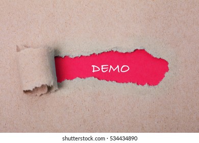 Demo, Technology Concept