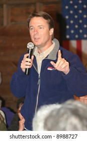  Democratic Presidential Candidate John Edwards At Town Hall Meeting, Conway, SC 1-24-08