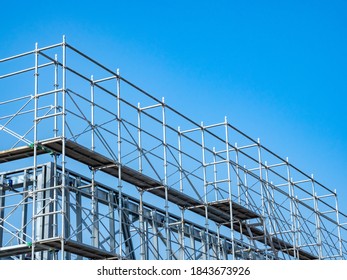 Demolition Work Demolition Wrecking Building Modern Stock Photo 