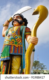 Demon Mahishasura, Chamundi Hill, Mysore, India