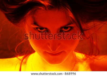 demonic portrait