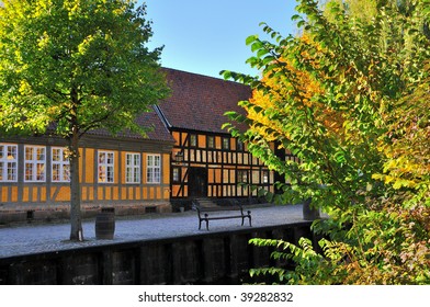 "Den Gamle By" in Aarhus, Denmark- The Old Town is showing urban history and culture from century 1600-1800.