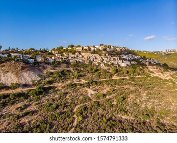 Denia (Hod HaCarmel) - an elite district of the city of Haifa (Israel) on the side of Mount Carmel. - Shutterstock ID 1574791333