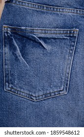 Jeans Back Pocket Stock Photo 168727349 | Shutterstock